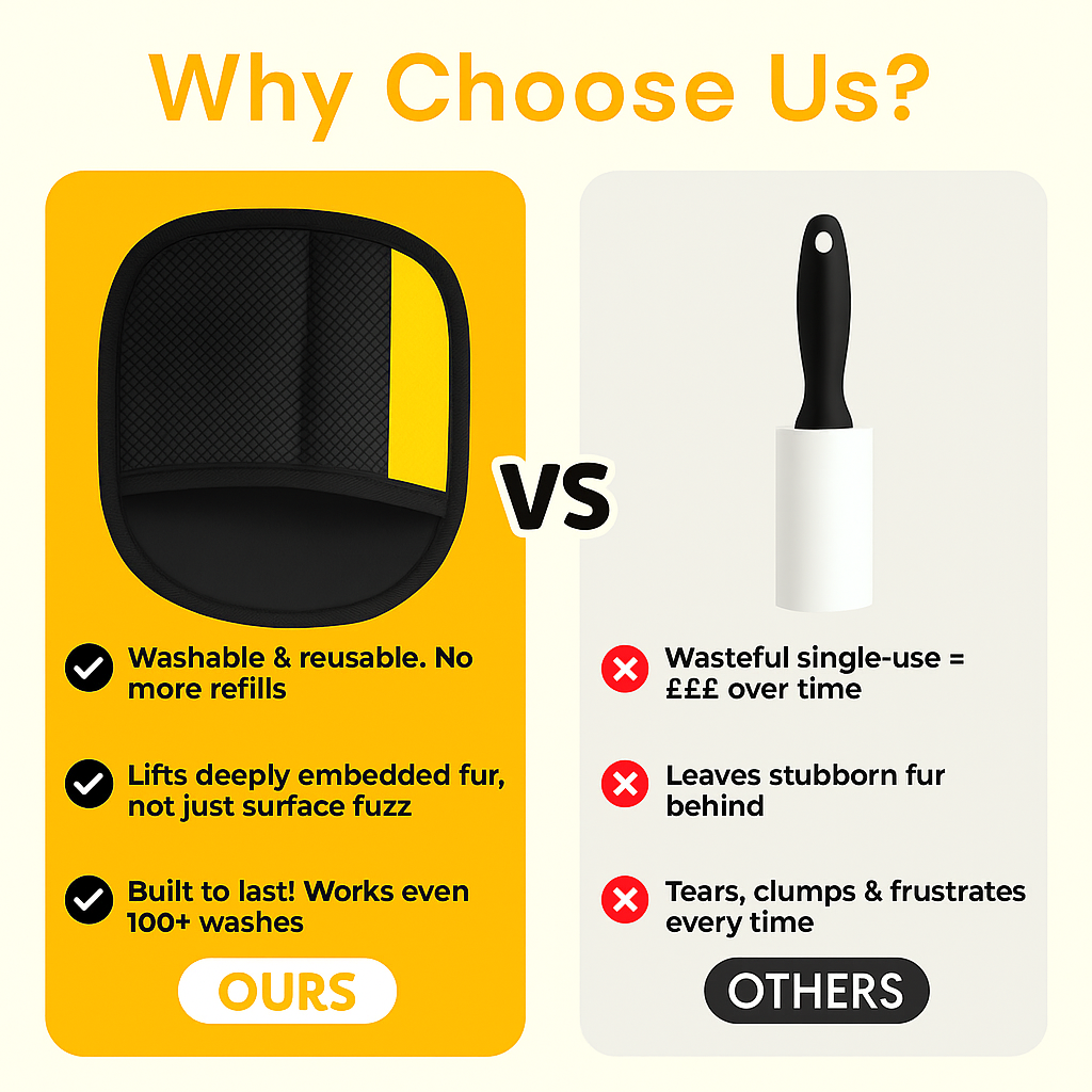 Multi-Functional Pet Hair Removal Gloves